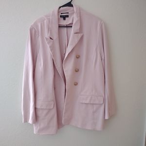 Pale Pink Lane Bryant blazer size 26